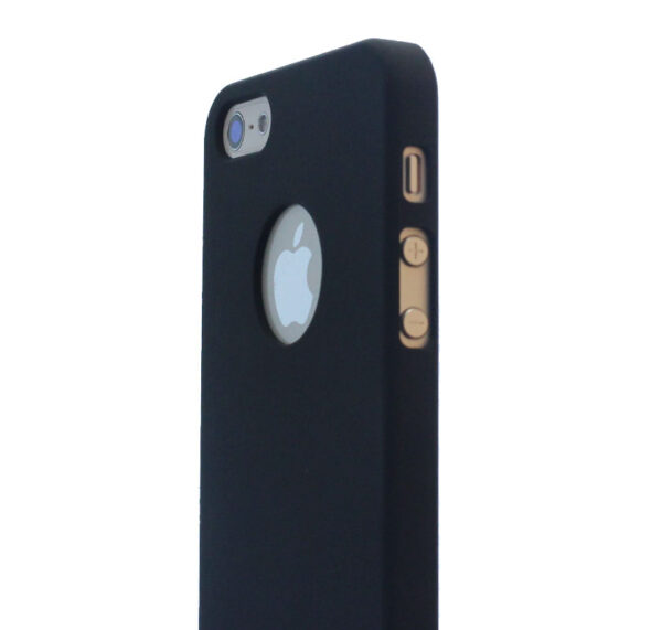 iPhone 5 Moschi Hülle Hardcase Case Cover Schutz Kappe Schwarz Ersatzteil